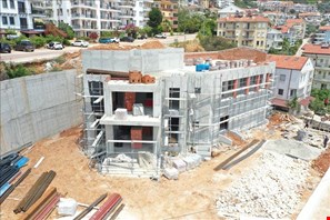 Kaş Kültür Merkezi inşaatının yüzde 48’i tamamlandı
